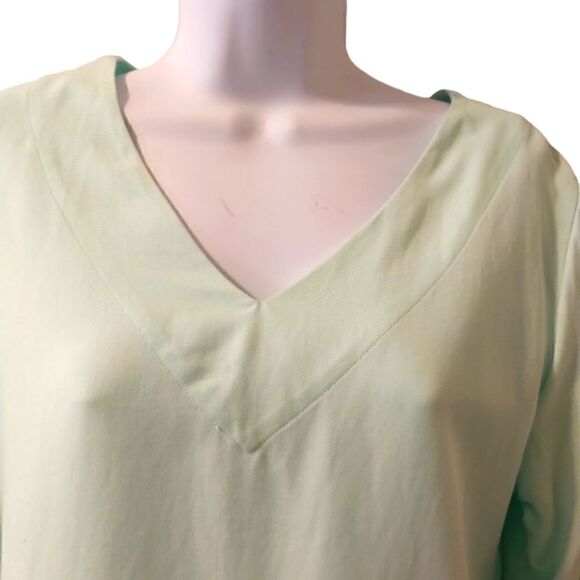 Soft Surroundings mint green tencel top tunic size S - Picture 6 of 9